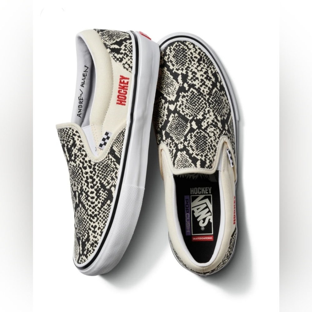 Vans X Hockey Skateboards Skate Slip-On *NWT*
